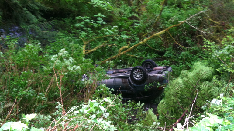 «Βουτιά» θανάτου για οδηγό αυτοκινήτου στη Χαλκιδική