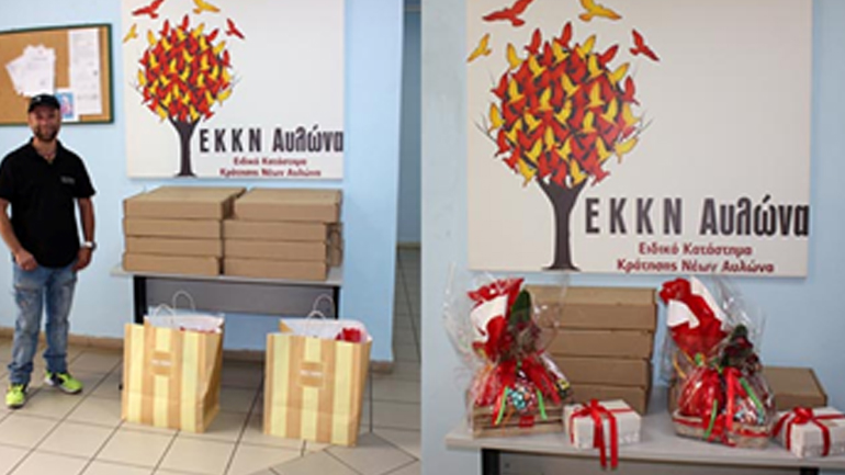 Γλυκές ευχές στο ΕΚΚΝΑ από τον Δημήτρη Κυπαρισσάκη