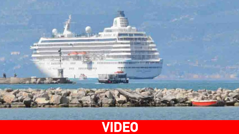 Στο Ναύπλιο το υπερπολυτελές κρουαζιερόπλοιο «Crystal Symphony»