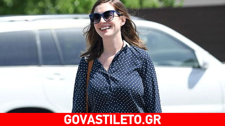 Anne Hathaway: Η πρώτη έξοδος μετά τη γέννα!