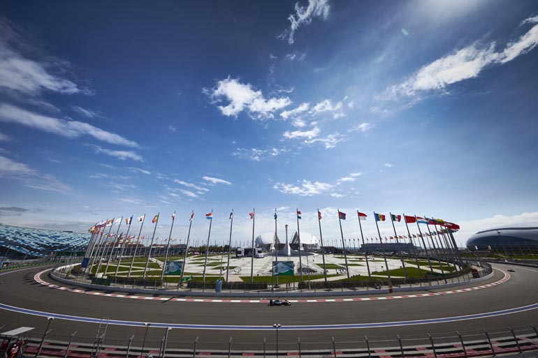 Εντυπωσιακή η πίστα στην Ρωσία...