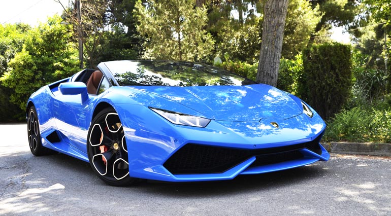 H Lamborghini Huracan Spyder...