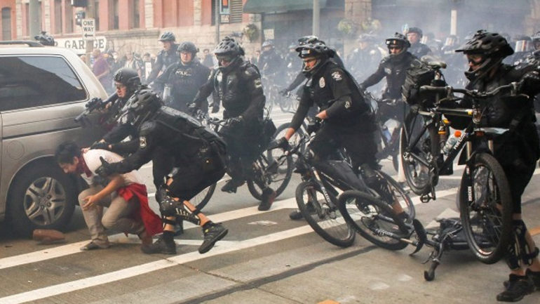 Επεισόδια στο Σιάτλ στο περιθώριο πορείας για την Πρωτομαγιά