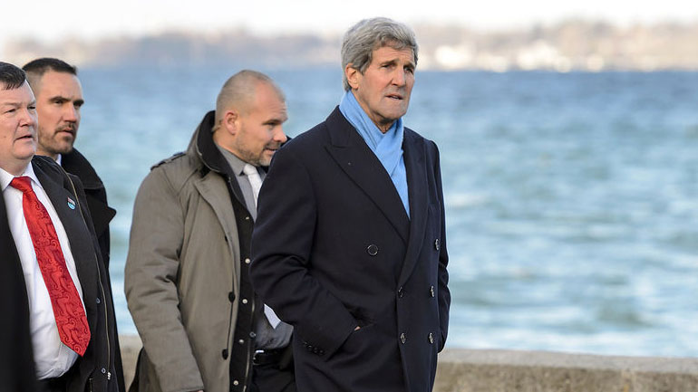 Ελπίζει στην πρόοδο των ειρηνευτικών συνομιλιών ο Τζον Κέρι