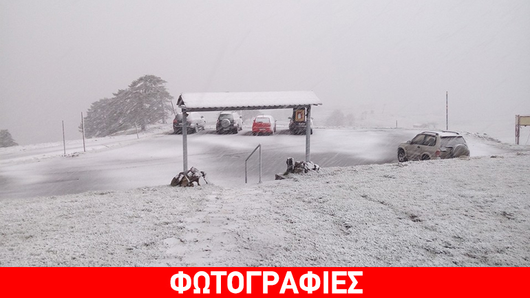 Χιονίζει στα ορεινά της Δυτικής Μακεδονίας