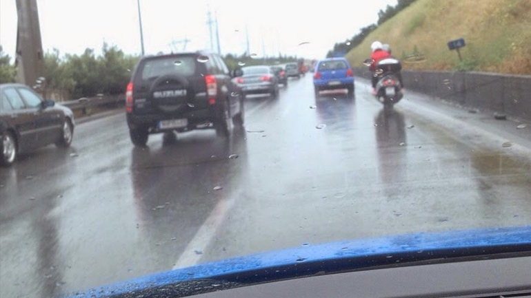 Τροχαίο στην Περιφερειακή Οδό Θεσσαλονίκης