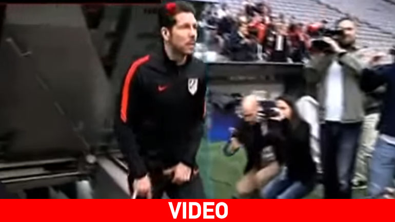 Ο Σιμεόνε «προκαλεί» με άσεμνη χειρονομία μέσα στο «Allianz Arena» Ο Σιμεόνε «προκαλεί» με άσεμνη χειρονομία μέσα στο «Allianz Arena»