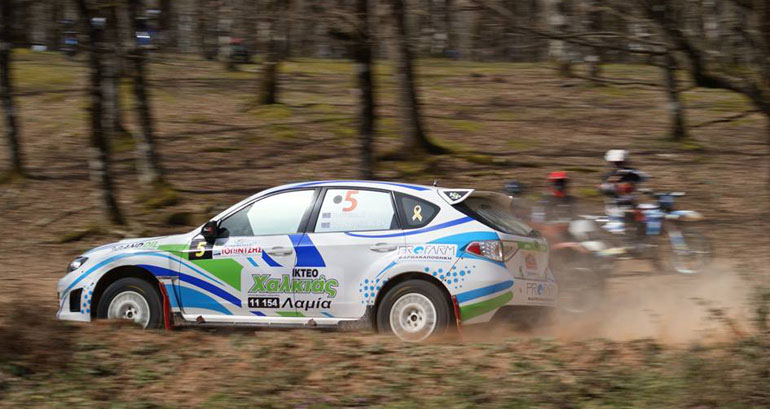 Με Subaru Impreza τρέχει στο φετινό SEAJETS Ράλι Ακρόπολις ο Θέμης Χαλκιάς έχοντας συνοδηγό τον Κώστα Σούκουλη