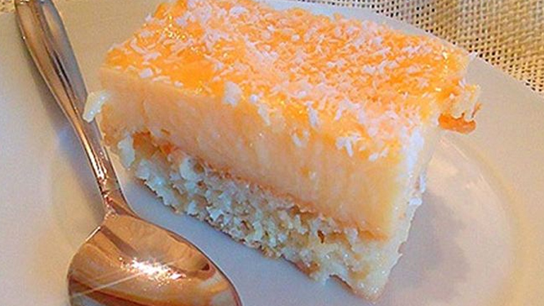 Ζουμερή τούρτα Iνδοκάρυδου