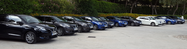 Πολλά Suzuki Baleno είχαν στη διάθεσή τους οι δημοσιογράφοι...