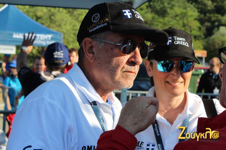 Σαν... διδυμάκια ήταν ο Στράτης Χατζηπαναγιώτου με την σύντροφό του Ρένα Γκίνη!