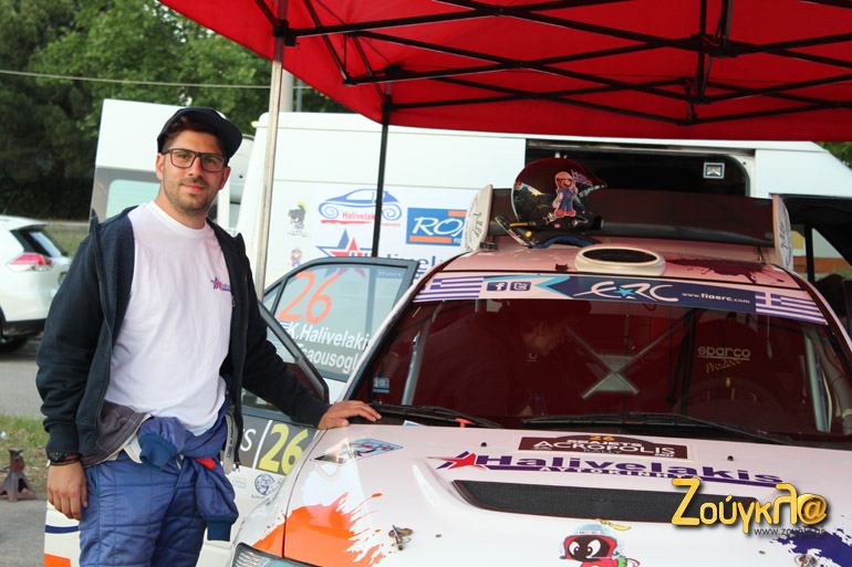 Ο Κωνσταντίνος Χαλιβελάκης δεν ολοκλήρωσε τον αγώνα καθώς μία άτυχη στιγμή δεν του επέτρεψε να τερματίσει...