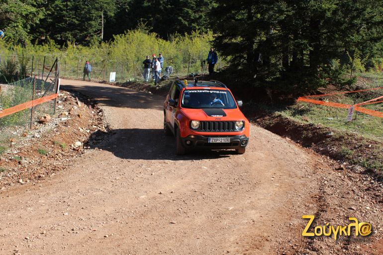 Το Jeep Renegade σε ρόλο πλοηγού...