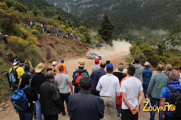 Πολύς κόσμος στις ειδικές διαδρομές ιδίως για αγώνα ERC...