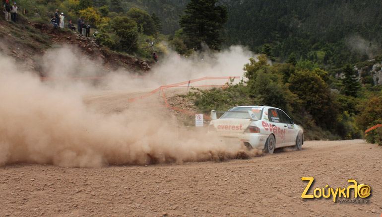 Πρώτος χωμάτινος αγώνας για τον Στέφανο Καμιτσάκη με Mitsubishi EVO...