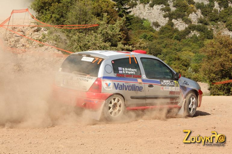 Ντάβαρης και Ψαράκη με αυτοκίνητο της Power Boost Service...