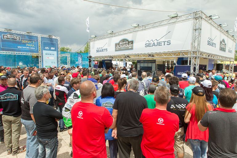 Το περίπτερο του ονομαστικού χορηγού συγκέντρωσε τπν περισσότερο κόσμο...