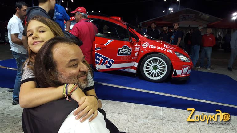 Μεγάλη αγάπη... Ο Μάριος Ηλιόπουλος και η κόρη του Δέσποινα.