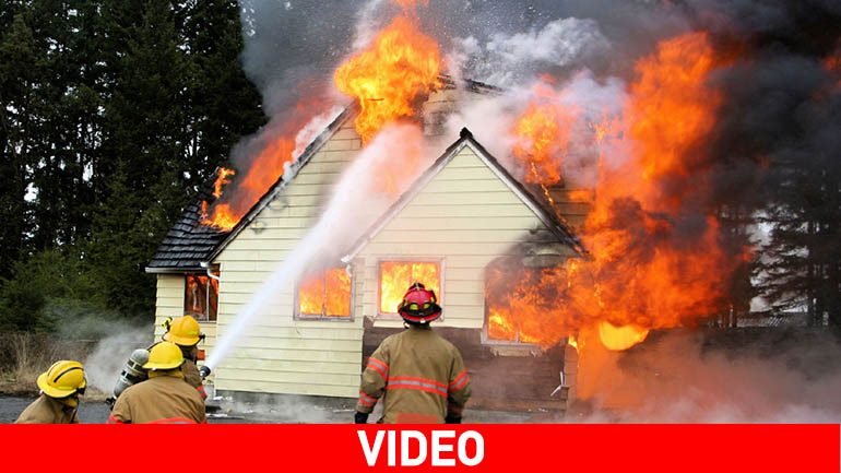 Είδε το σπίτι του να καίγεται από Smart Home Camera