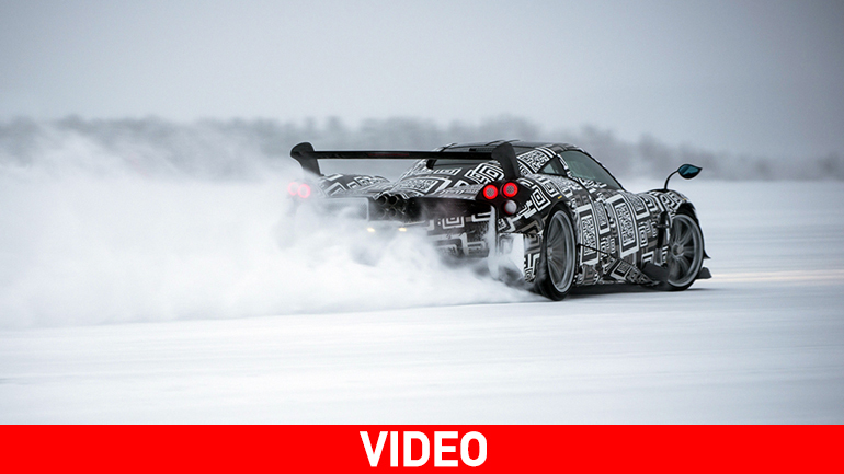 Δοκιμές στον Aρκτικό Kύκλο για την Huayra BC