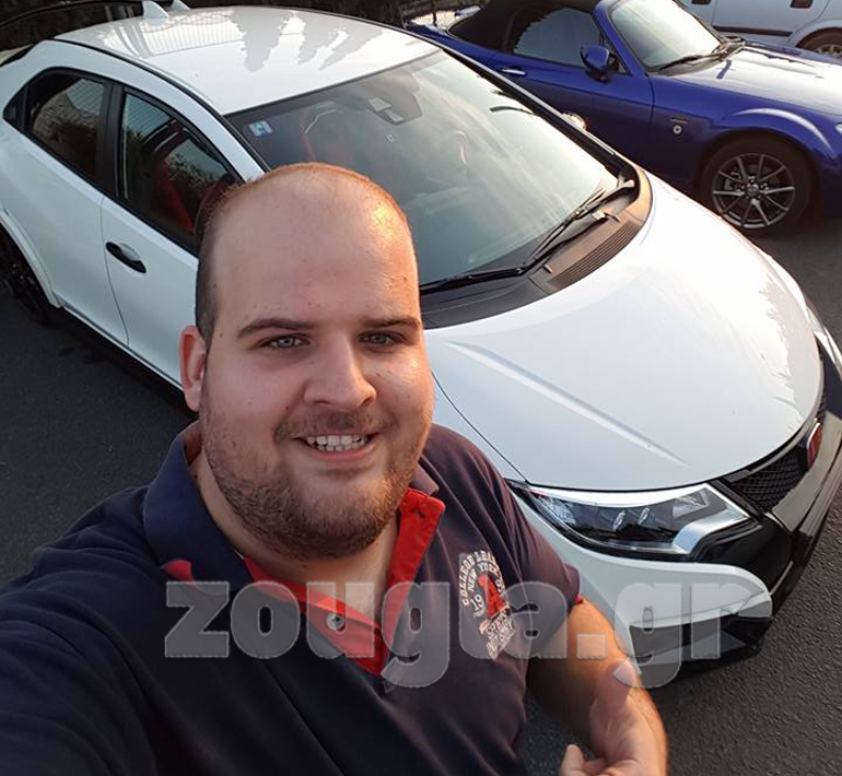 Ο αναγνώστης μας, Γιώργος Αθυμαρίτης 'τσάκωσε' το νέας γενιάς Civic Type R στο Μαρούσι...