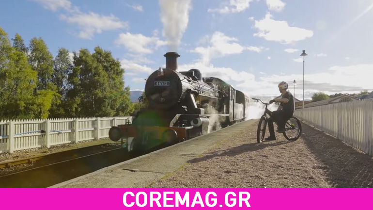 Ο Danny MacAskill σκάει tricks στη Σκωτία