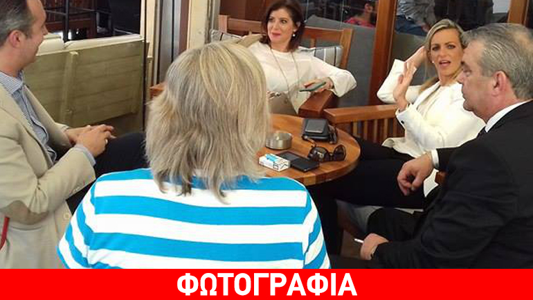 Στιγμές χαλάρωσης για την Άννα Μισέλ Ασημακοπούλου