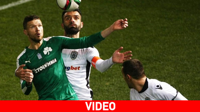 Η απόδραση των… 10 του ΠΑΟΚ από τη Λεωφόρο, 1-1 με τον Παναθηναϊκό