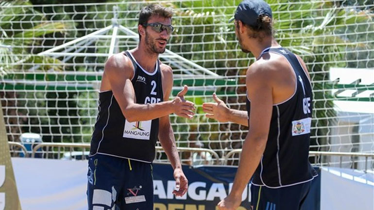 Μπιτς βόλεϊ: Την 3η θέση θα διεκδικήσουν οι Κοτσιλιάνος-Ζουπάνης