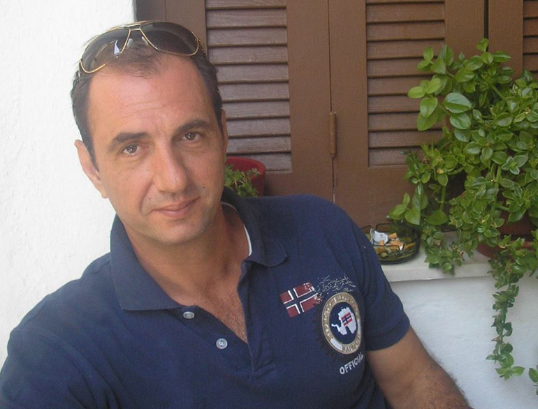 Ο Δημήτρης Δέδες...