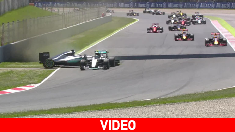 Rosberg και Hamilton μιλούν για το ατύχημα