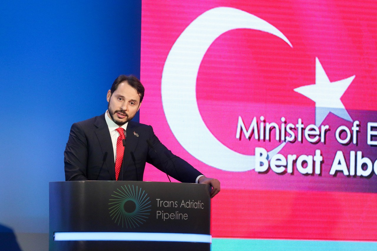 Ο υπουργός Ενέργειας της Τουρκίας Μπεράτ Αλμπαϊράκ