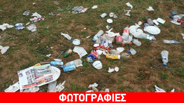Σκουπιδότοποι οι ειδικές του ράλι Ακρόπολις που διοργάνωσε η ομοσπονδία…