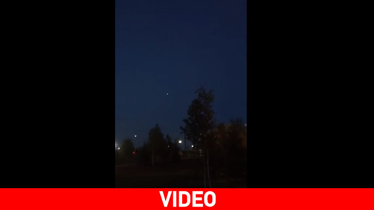 Περίεργο βίντεο με φωτεινή ουράνια σφαίρα ή UFO στην Αλάσκα