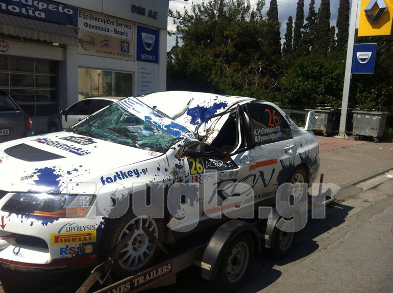 Από αυτή την φωτογραφία μπορεί ο καθένας να καταλάβει τη ζημιά που έγινε...