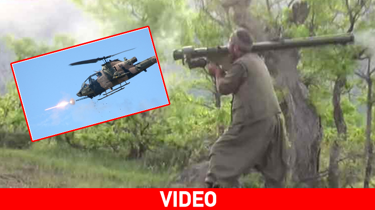 Το ΡΚΚ καταρρίπτει τουρκικό ελικόπτερο με ρωσικό πύραυλο