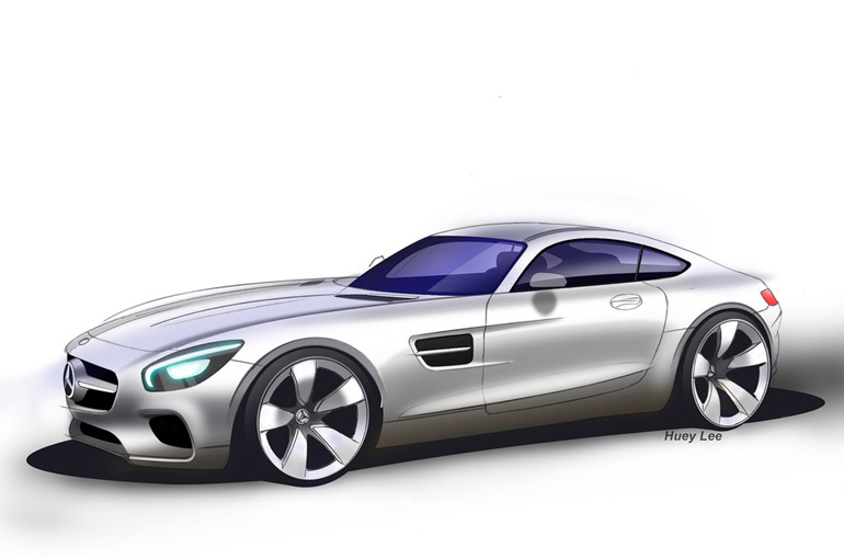 Κάπως έτσι ξεκίνησε η δημιουργία της AMG GT S... Από το χαρτί!