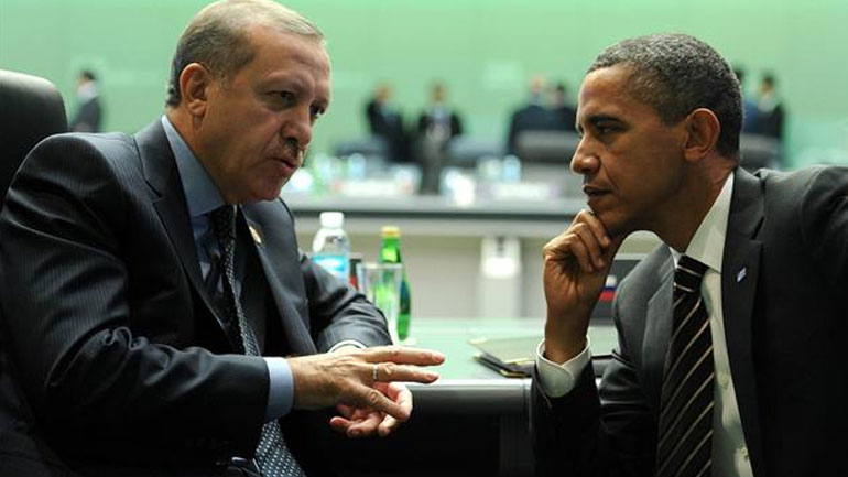 Τηλεφωνική επικοινωνία Ομπάμα-Ερντογάν για Συρία και Ισλαμικό Χαλιφάτο