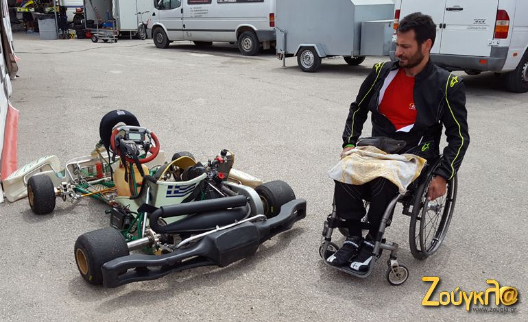 Η προσπάθεια του Τάκη Παρασκευόπουλου είναι αξιοθαύμαστη και δίνει κουράγιο αλλά και ερέθισμα σε όσους έχουν πρόβλημα αναπηρίας να παλέψουν γιατί μόνο νικητές θα βγουν...