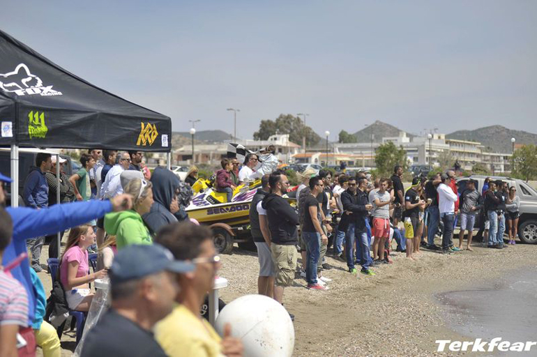 Είχε κόσμο ο 1ος γύρος του πανελληνίου πρωταθλήματος Jet Ski...