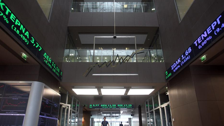Θετικό πρόσημο στο Χρηματιστήριο Αθηνών