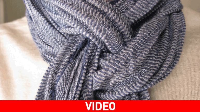 Φουλάρι-πασμίνα: 15+1 τρόποι για να το φορέσετε