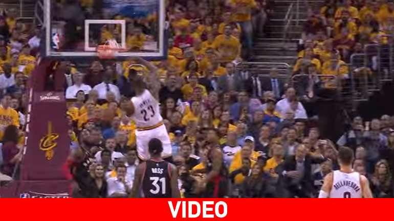 Στην κορυφή του Top 5 το απίστευτο κάρφωμα του ΛεΜπρόν!