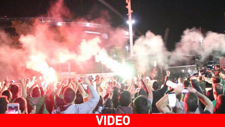 Αποθέωση στο ΟΑΚΑ για Παναθηναϊκό μετά το break