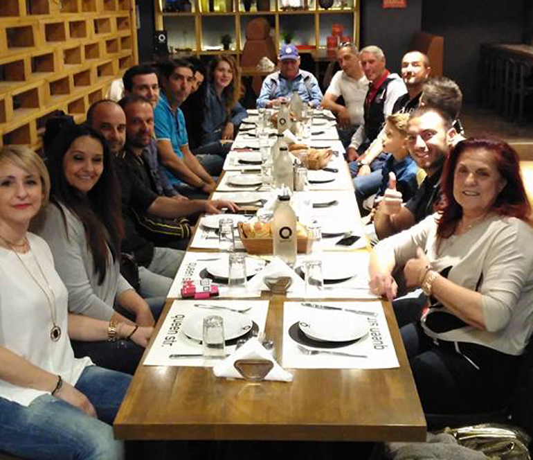 Συγγενείς και συνεργάτες γιορτάζουν τα 70ά γενέθλια του Ανέστη Μερεμετσάκη!