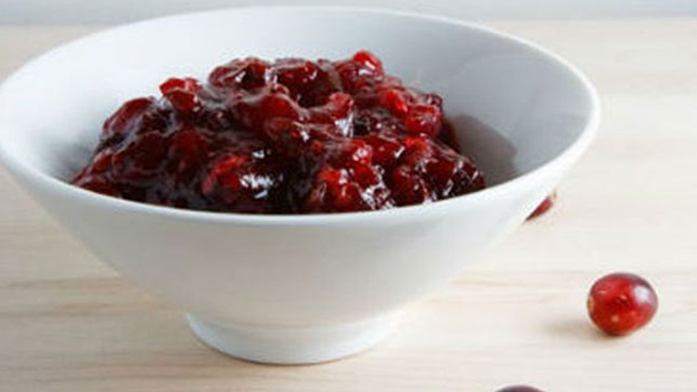 Λαχταριστό γλυκό του κουταλιού με cranberry