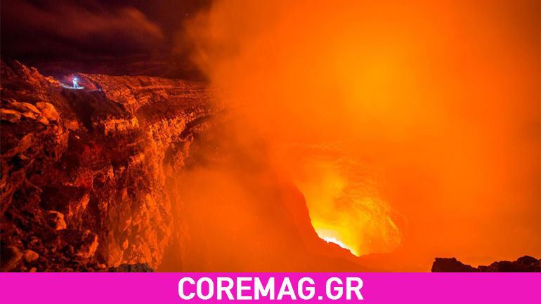 Δες πώς είναι μέσα στην καρδιά ενός ηφαιστείου
