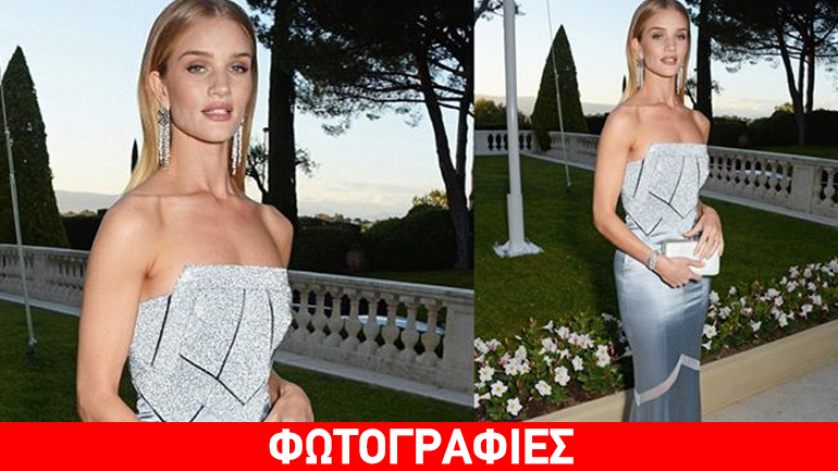 Rosie Huntington-Whiteley: Το φόρεμα με τα κρύσταλλα Swarovski που μας μάγεψε