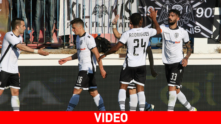 «Διπλό» ο ΠΑΟΚ, 2-0 τον Πανιώνιο