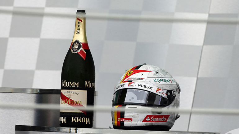 Το ξεχωριστό κράνος του Vettel